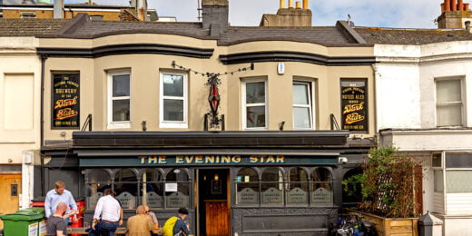 Evening Star, Brighton: Full pub exterior