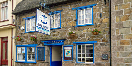 Blue Anchor, Helston: Full pub exterior