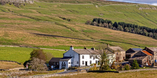 Moorcock, Garsdale Head: Pub from a distance
