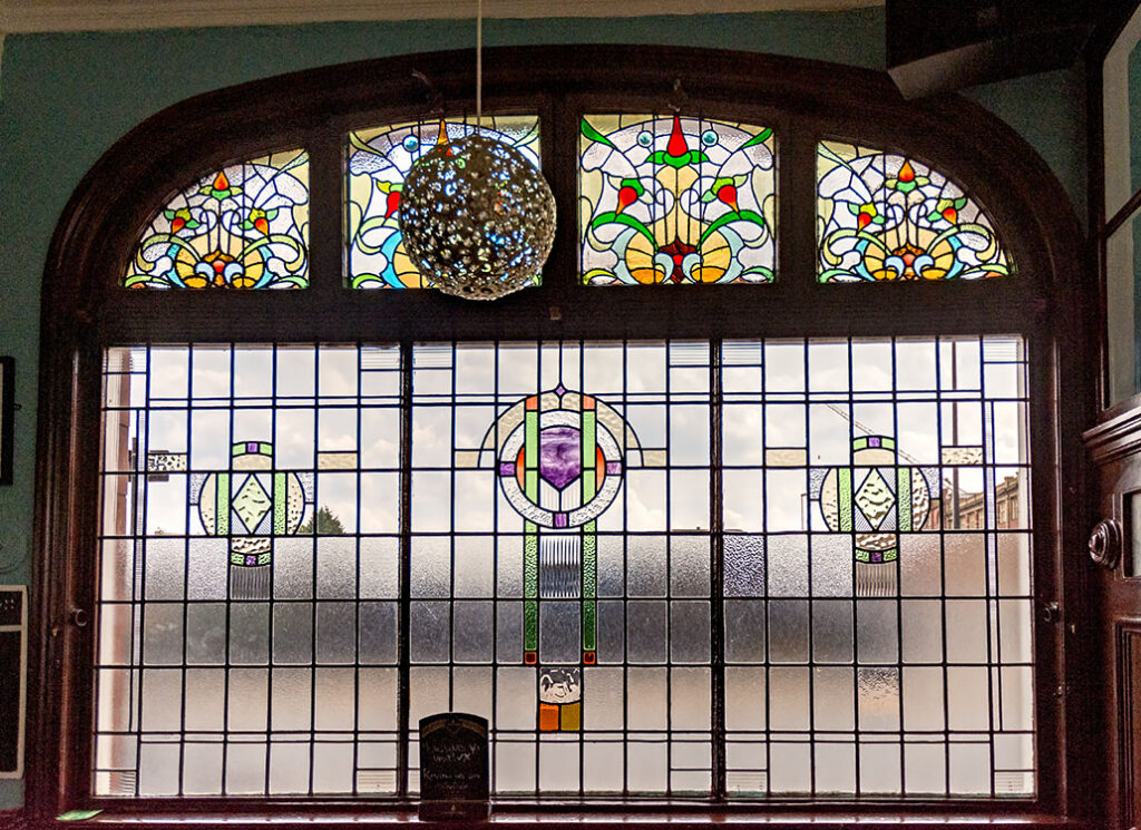 Anchor, Birmingham: Stained glass window