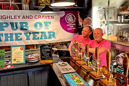 Beer Engine, Skipton: Pub of the Year celebration