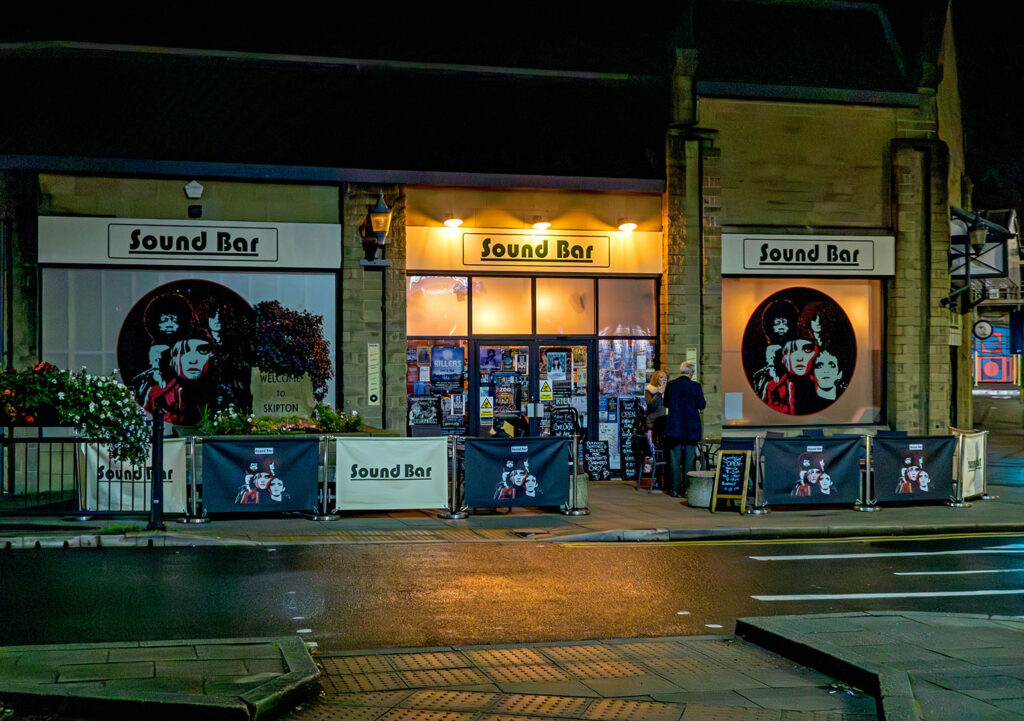 Sound Bar, Skipton: Exterior at night