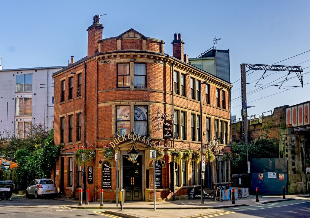 Duck and Drake, Leeds: Full exterior