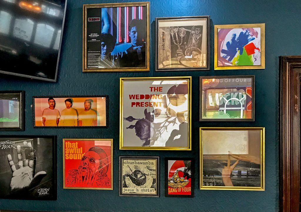 Adelphi, Leeds: Wall pictures of Leeds bands (photo 4)