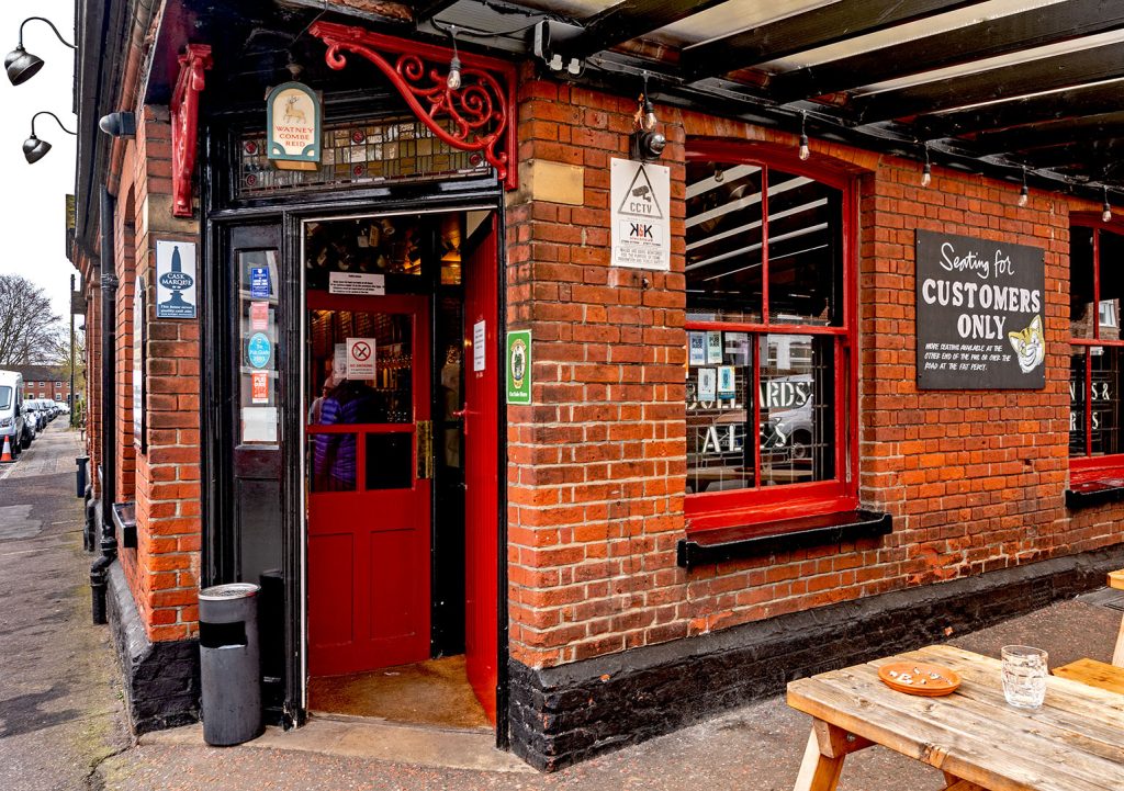Fat Cat, Norwich: Corner entrance