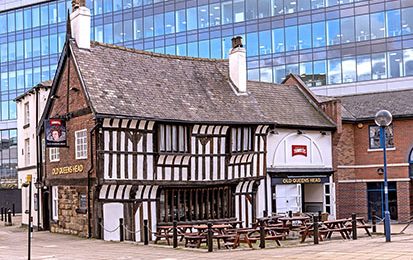 Old Queens Head, Sheffield: Exterior